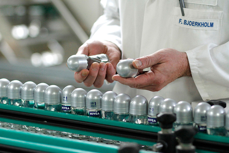 Fábrica de Nivea. Getty